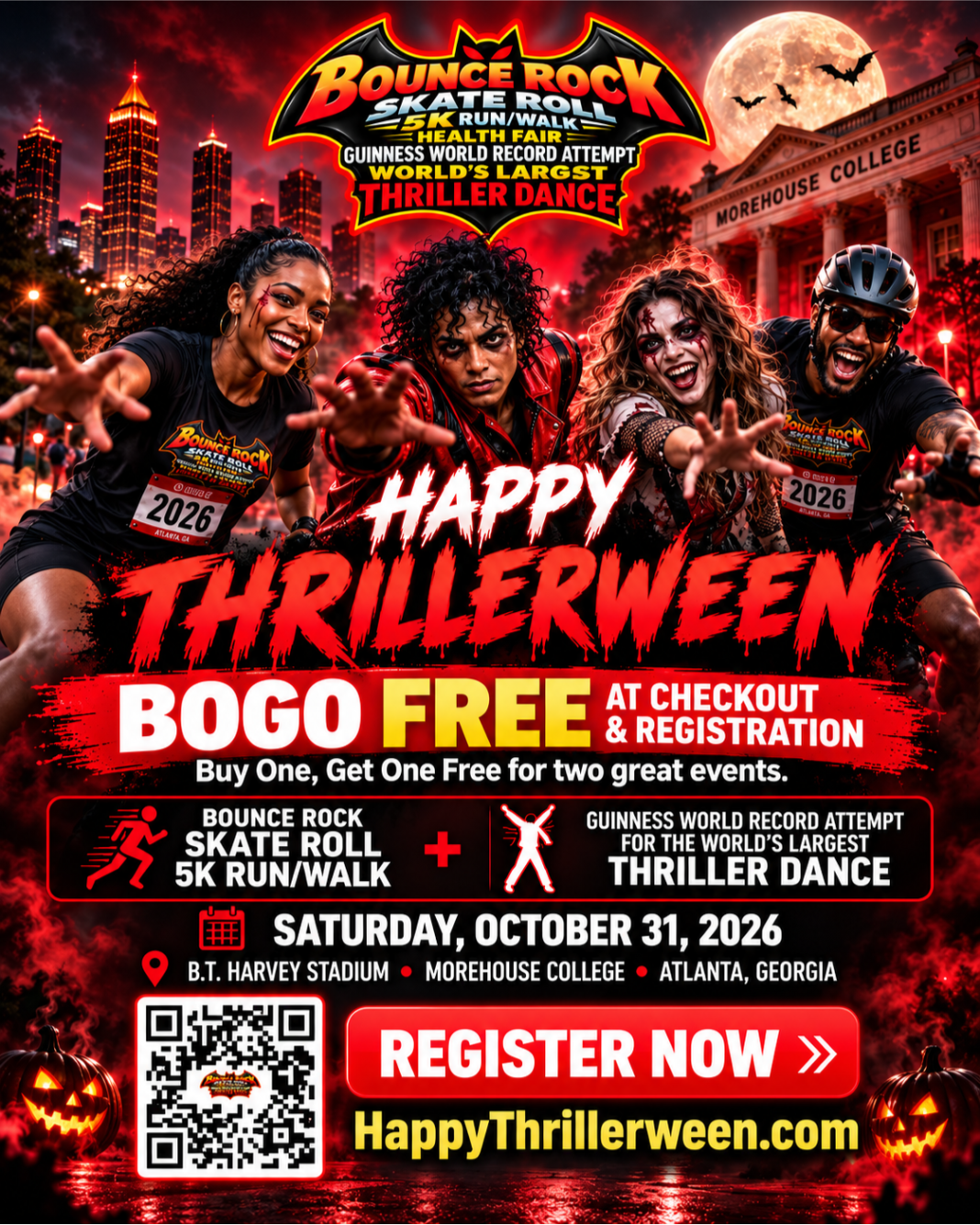 Atlanta Statues Happy Thrillerween | Atlanta, USA - MJVibe