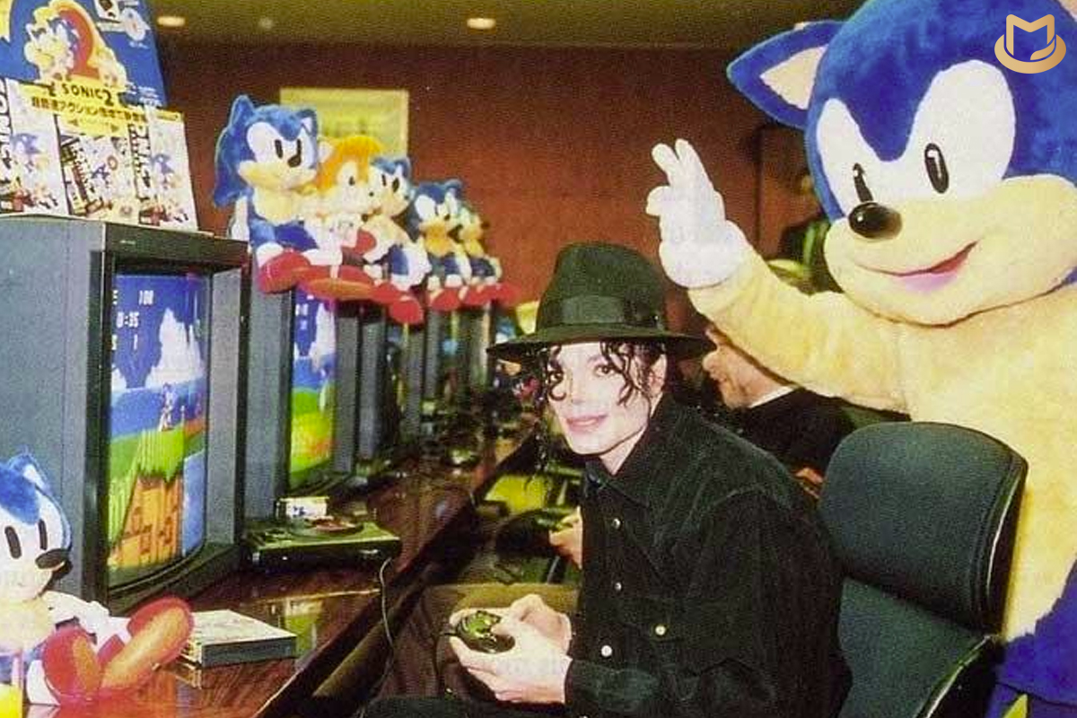 Michael Jackson Sonic The Hedgehog Jacket